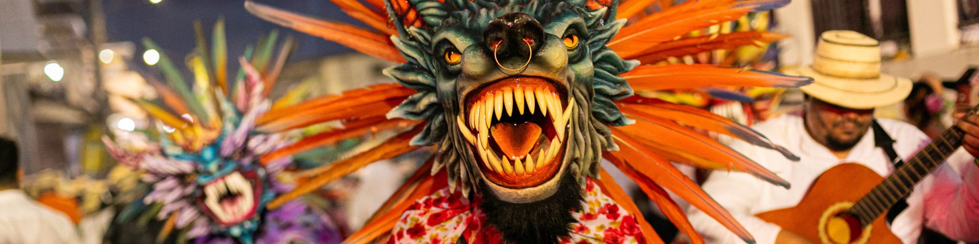 Traditional Diablico Attire Las Tablas, Panama